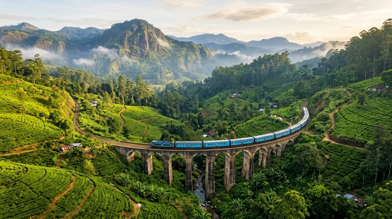 Nine Arch Bridge Ella Sri Lanka
